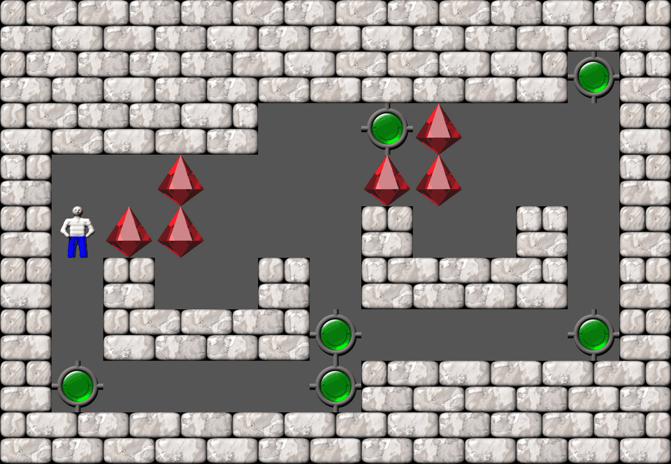 Сокобан More Bugs collections уровень 31